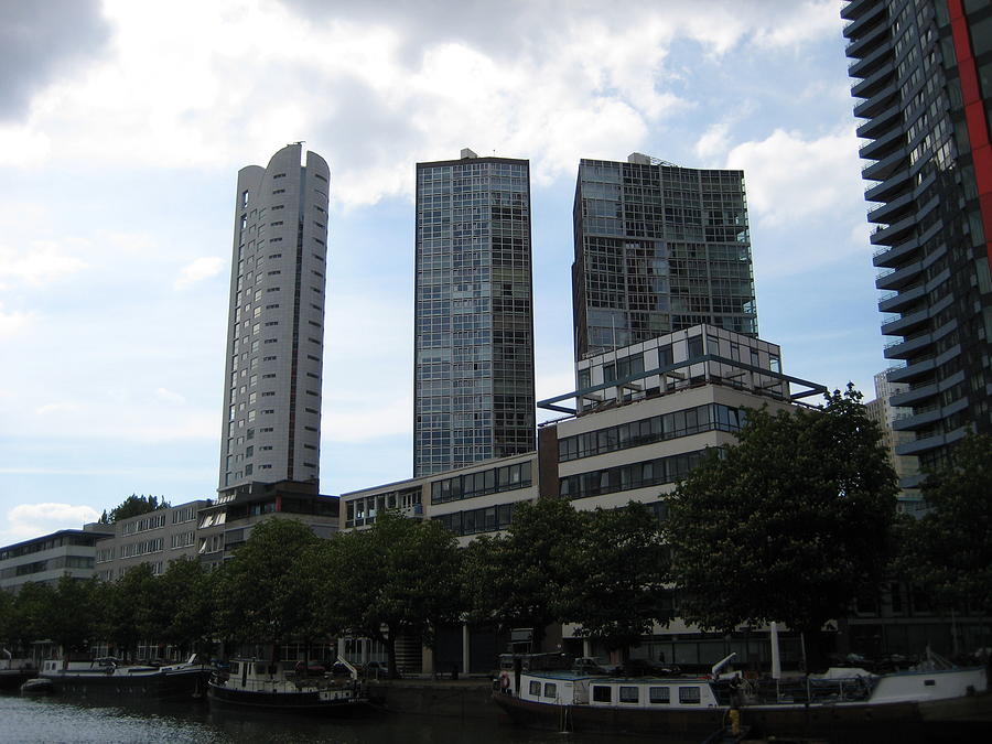 Rotterdam Stately Towers   Photograph by Trent Jackson