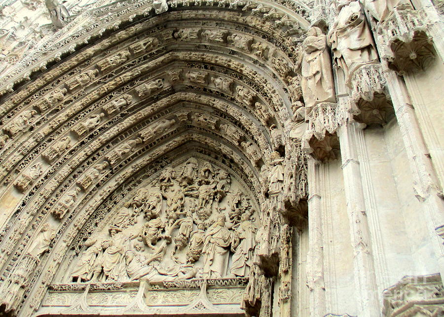 Rouen Cathedral 13 Photograph by Randall Weidner