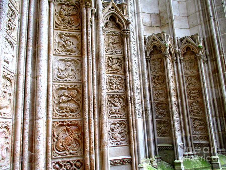 Rouen Cathedral 14 Photograph by Randall Weidner