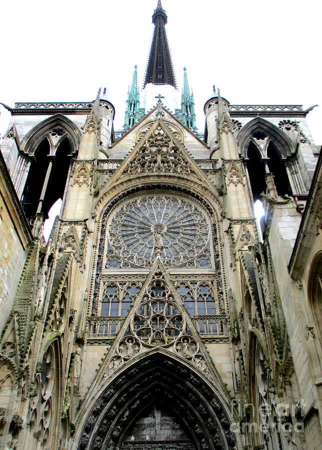Rouen Cathedral 19 Photograph by Randall Weidner