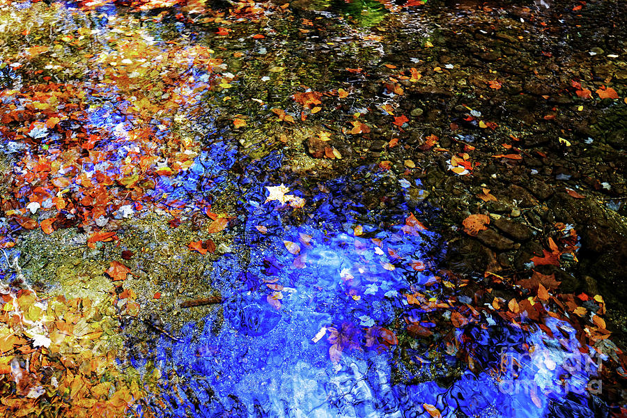 Abstract Photograph - Rough Creek Abstract by Paul Mashburn