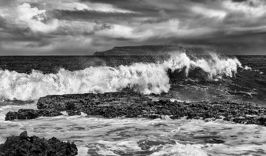 Rough Sea Photograph by Maureen Fahey