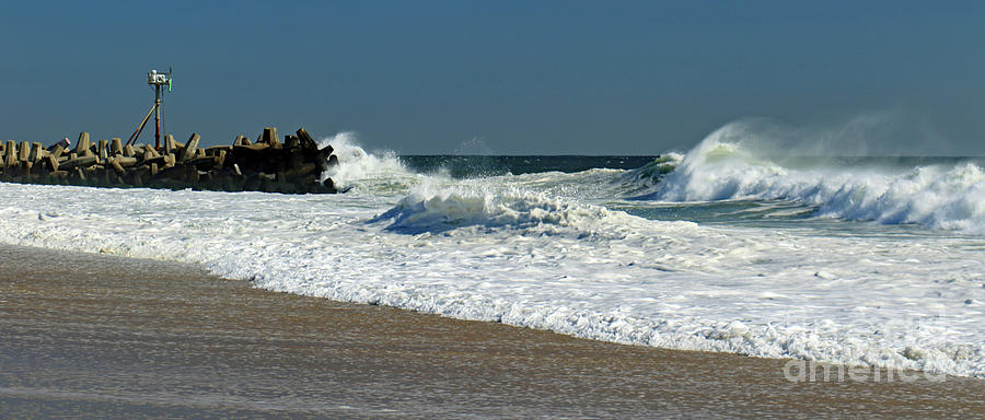 Rough Surf Photograph by Mary Haber