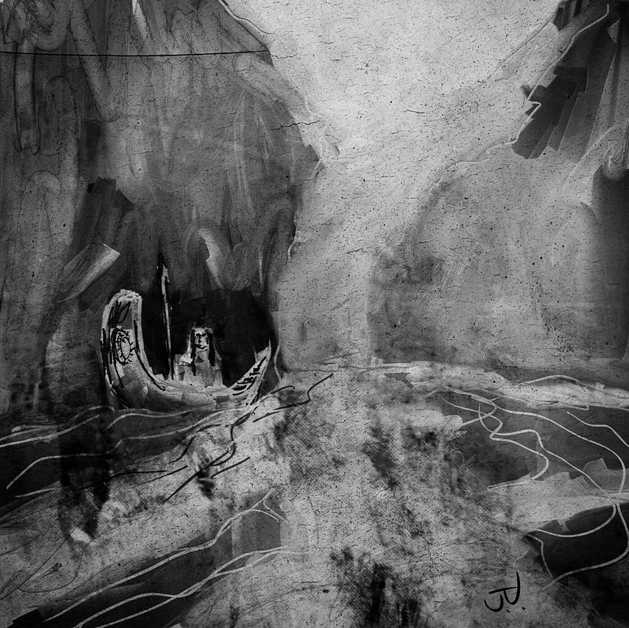 Rough Waters Digital Art by Jim Vance