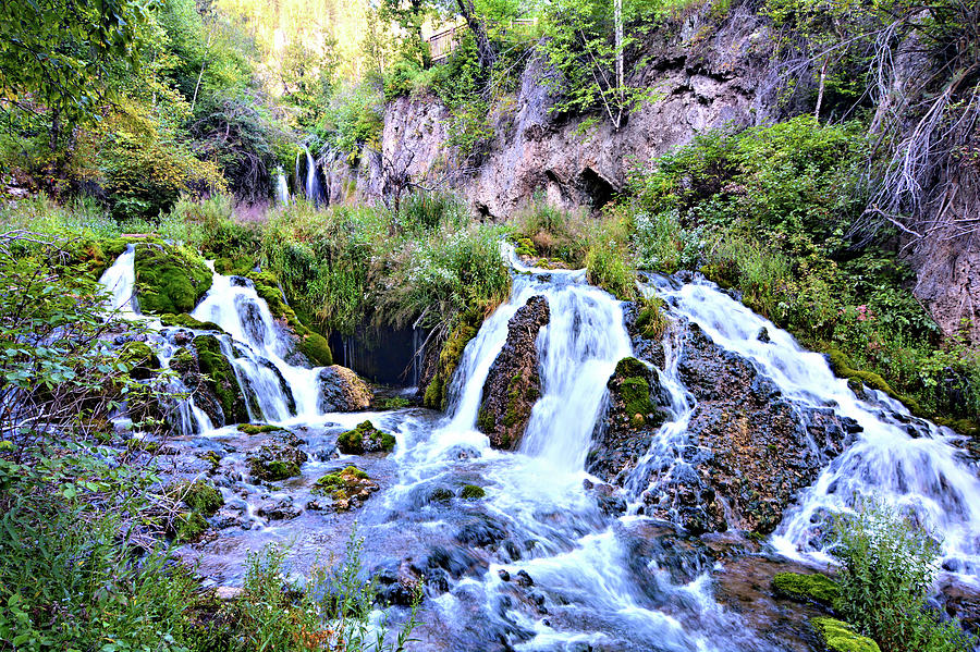 Roughlock Falls Photograph by Bonfire Photography Pixels
