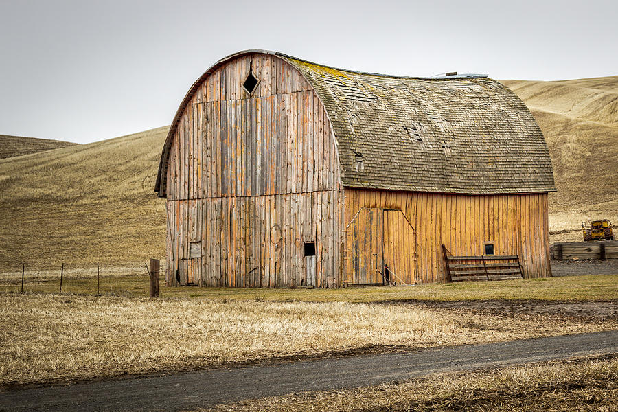 Round Barn Photograph by Brad Stinson