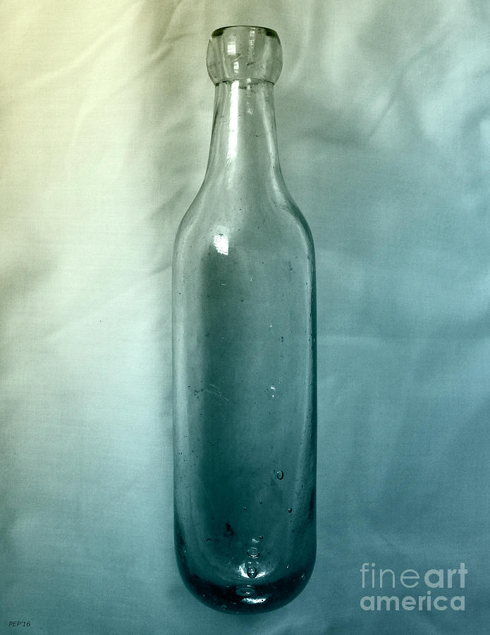 Round Bottom Bottle Photograph by Phil Perkins