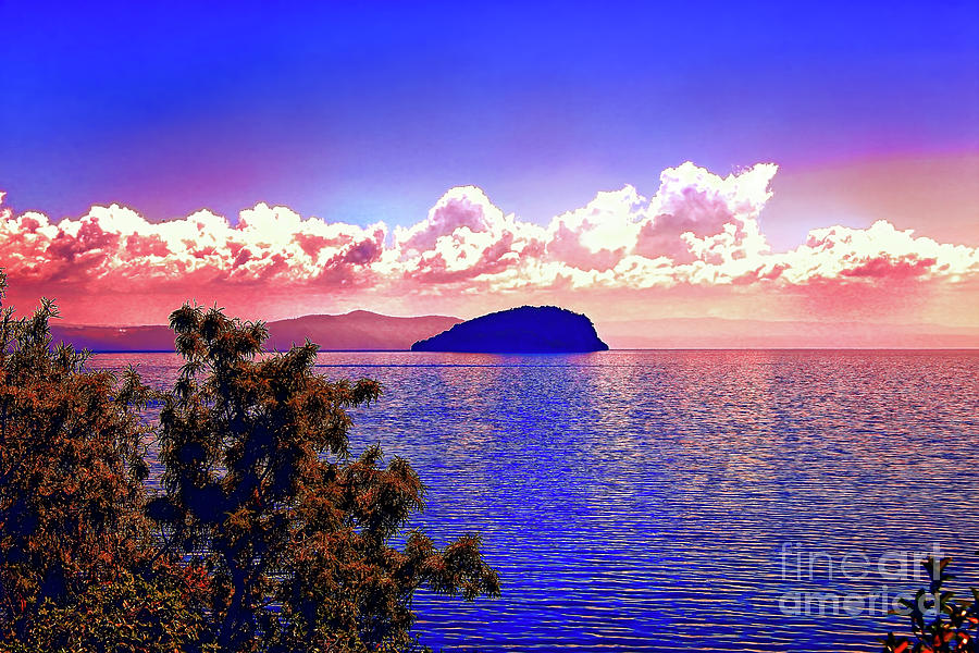 Round Island Sunset Photograph by Rick Bragan