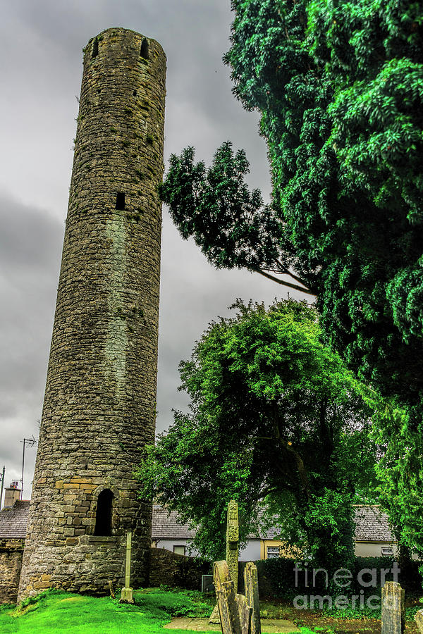 Round Tower of Kells, Ireland Photograph by Elvis Vaughn