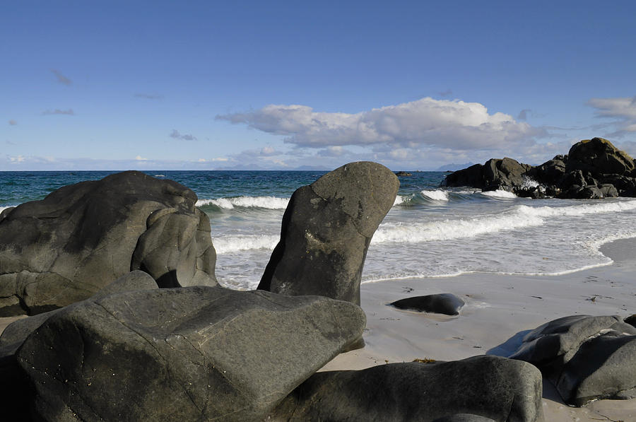 Rounded rocks at the coast of the North Atlantic Photograph by Ulrich Kunst And Bettina Scheidulin