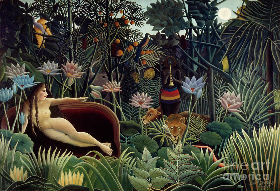The Dream, 1910 #4 Painting by Henri Rousseau