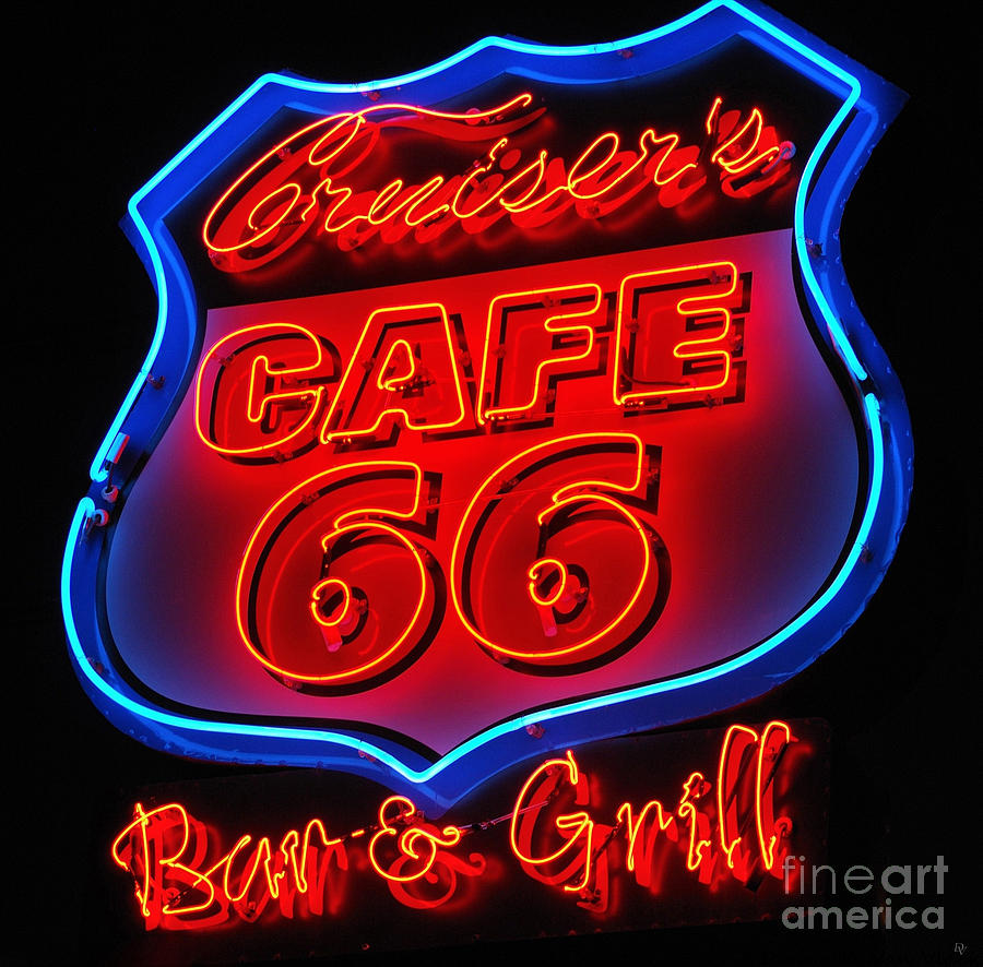 Route 66 Photograph by Donna Greene