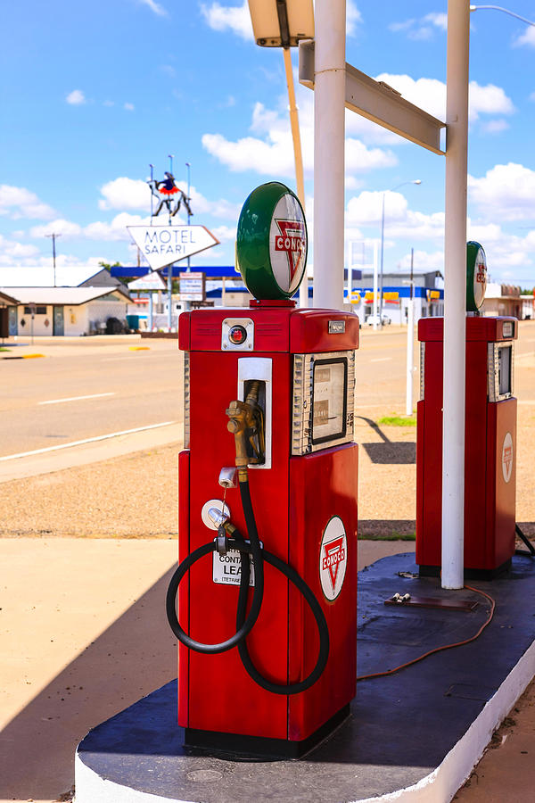 Route 66 Gas Pump Photograph by Chris Smith
