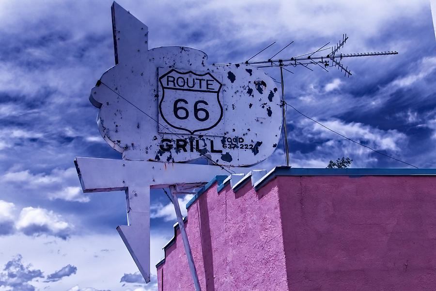 Route 66 Grill Photograph by Garry Gay