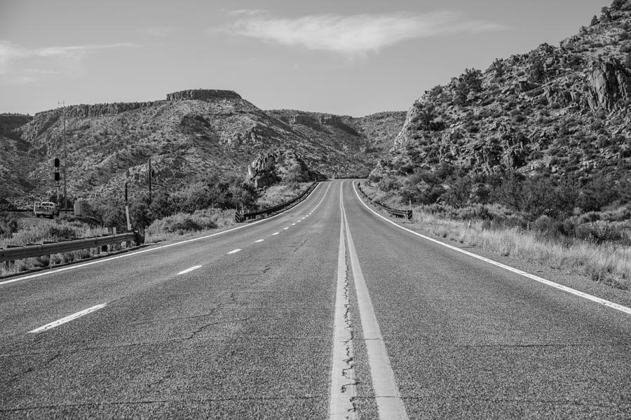 Route 66 Highway Photograph by John McGraw