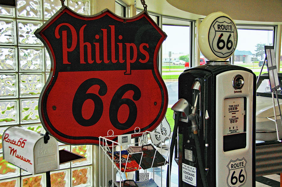 Route 66 Museum Photograph by Ben Prepelka
