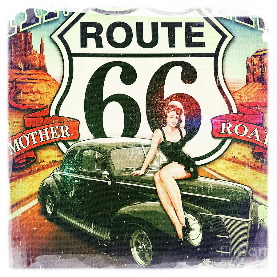 Route 66 Photograph by Nina Prommer