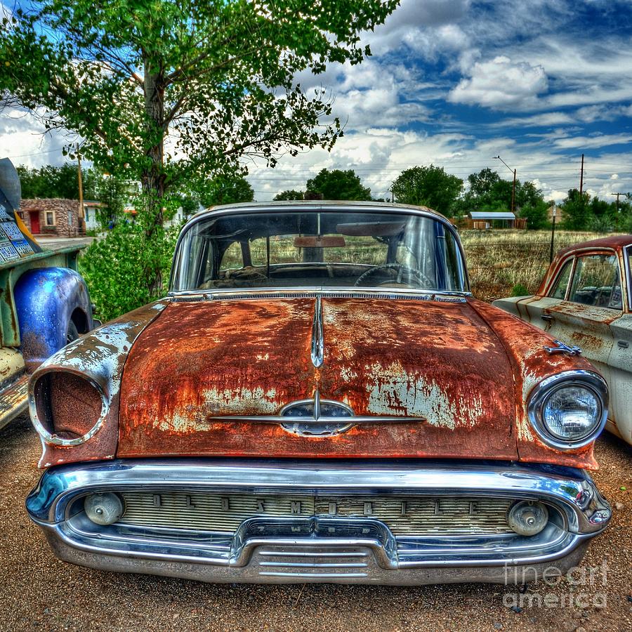 Route 66 Oldsmobile Photograph by John Kelly - Fine Art America