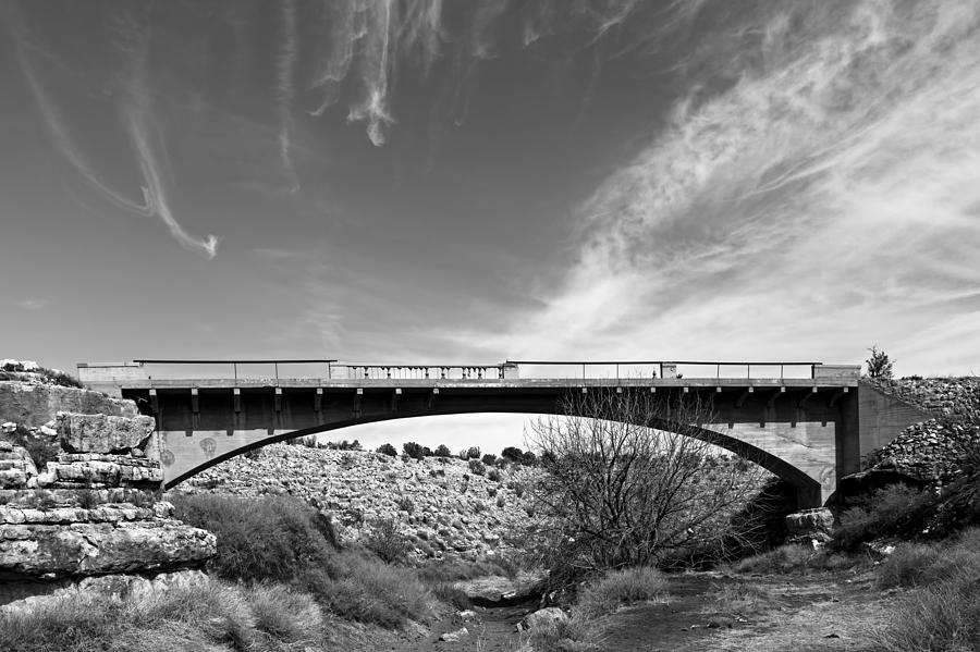 Bridge Photograph - Route 66 Padre Canyon Bridge by Rick Pisio