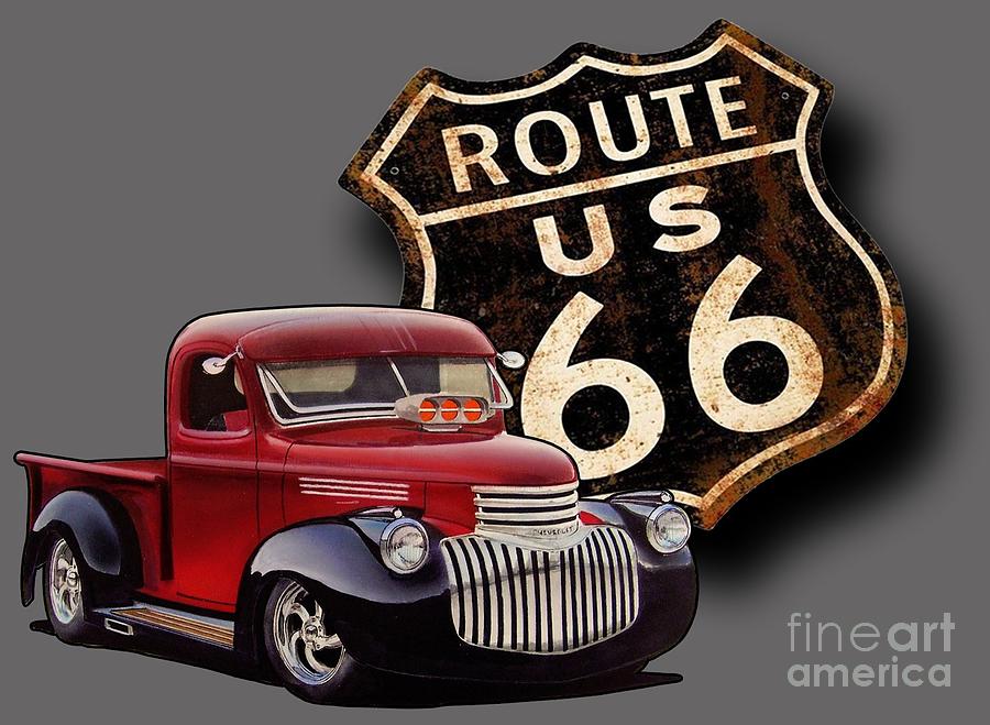 Route 66 Pickup. 