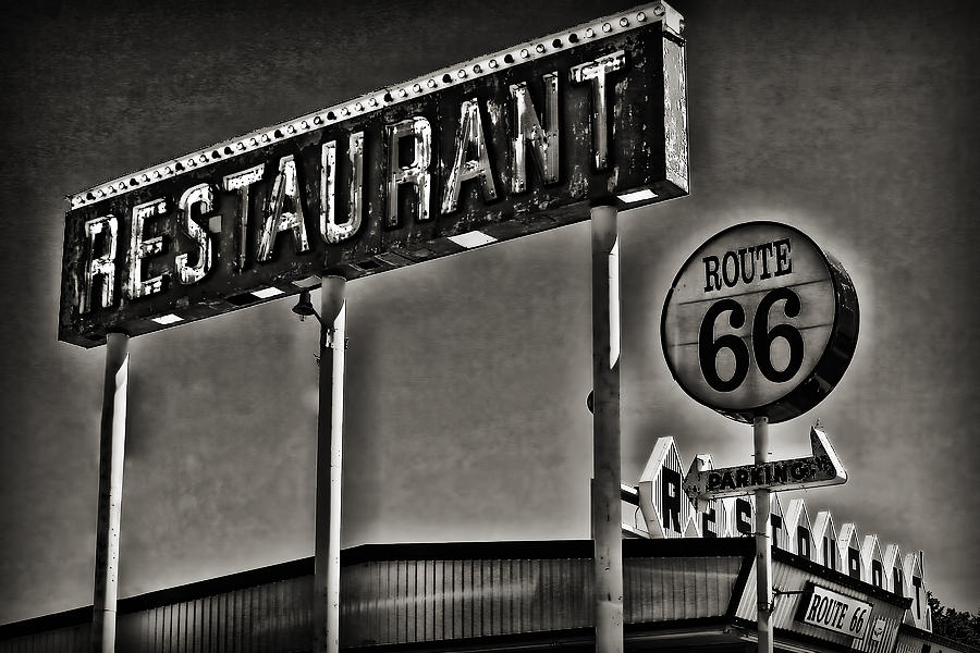 Route 66 Restaurant Photograph by Patricia Montgomery