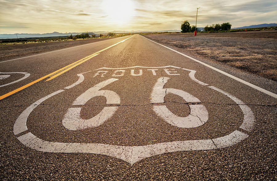 Route 66 Photograph by Ryan Kelehar