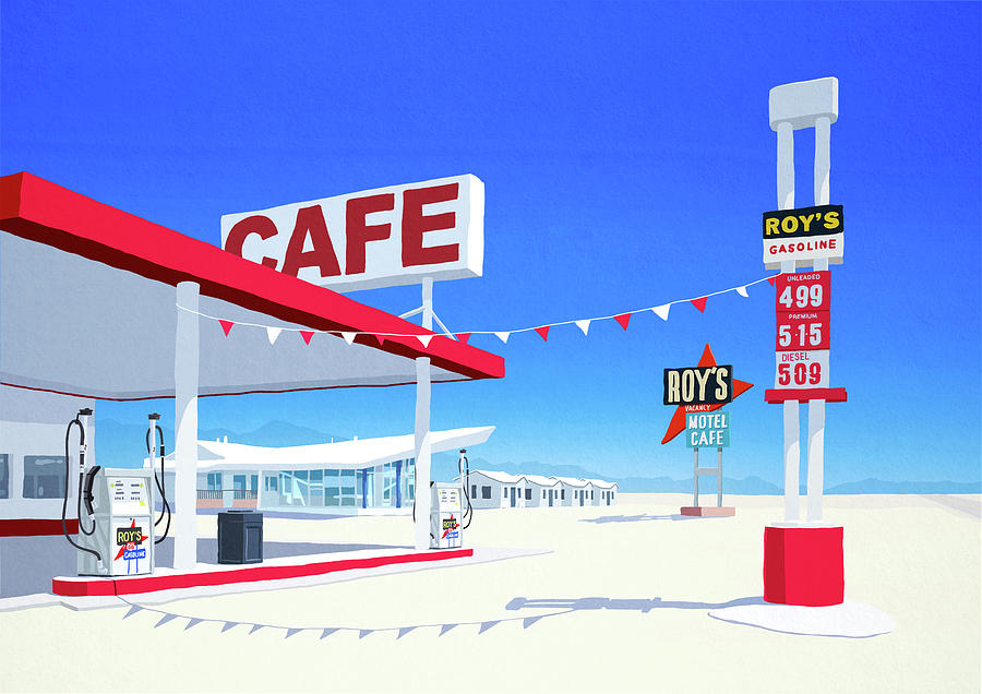 Route 66 Digital Art by Steve Ash - Fine Art America