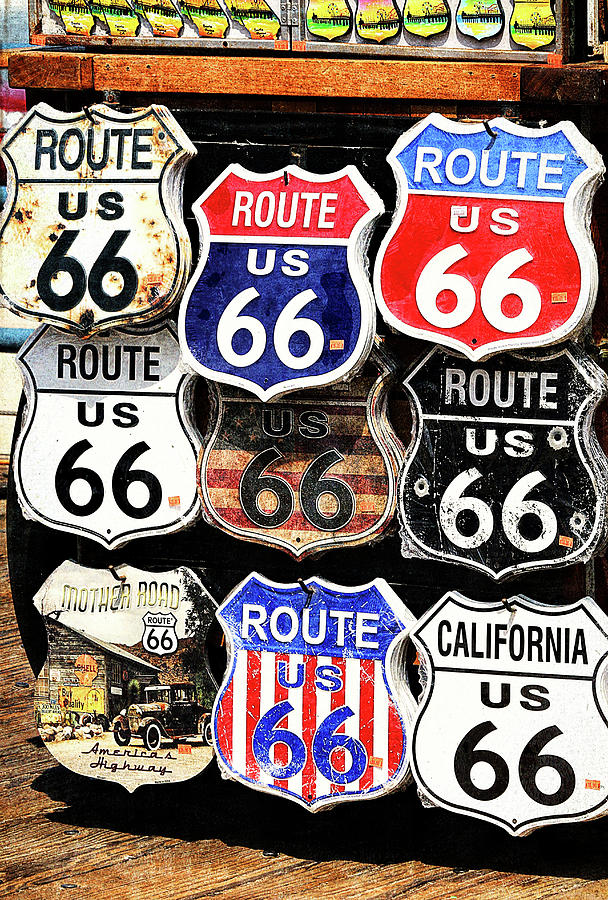 Route 66 Photograph by Susan Campbell
