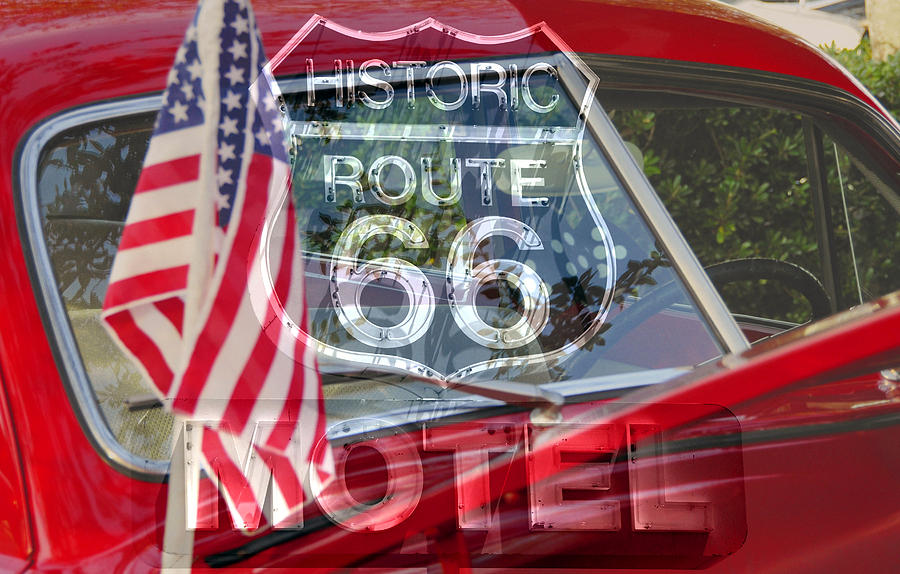 Route 66 the American highway Photograph by David Lee Thompson