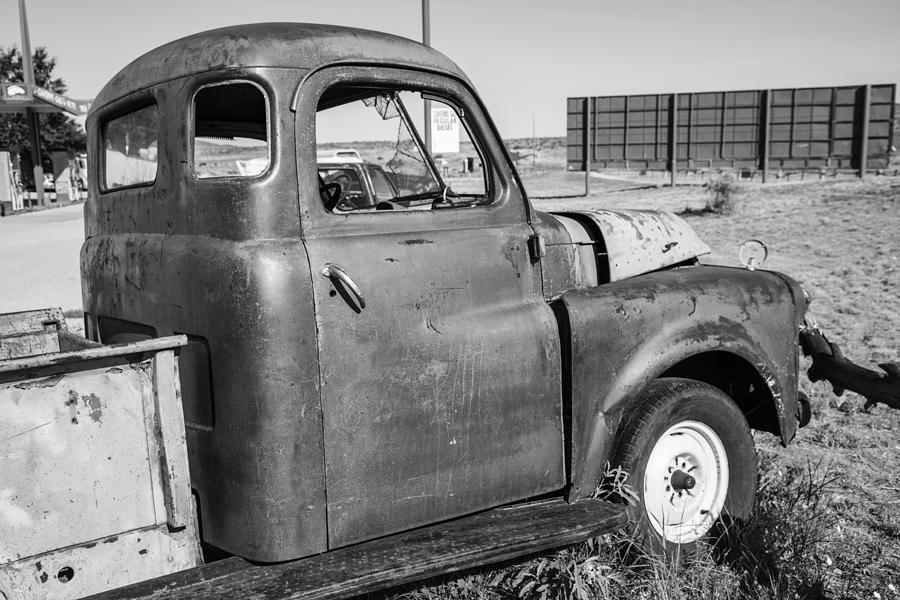 Route 66 truck Photograph by John McGraw