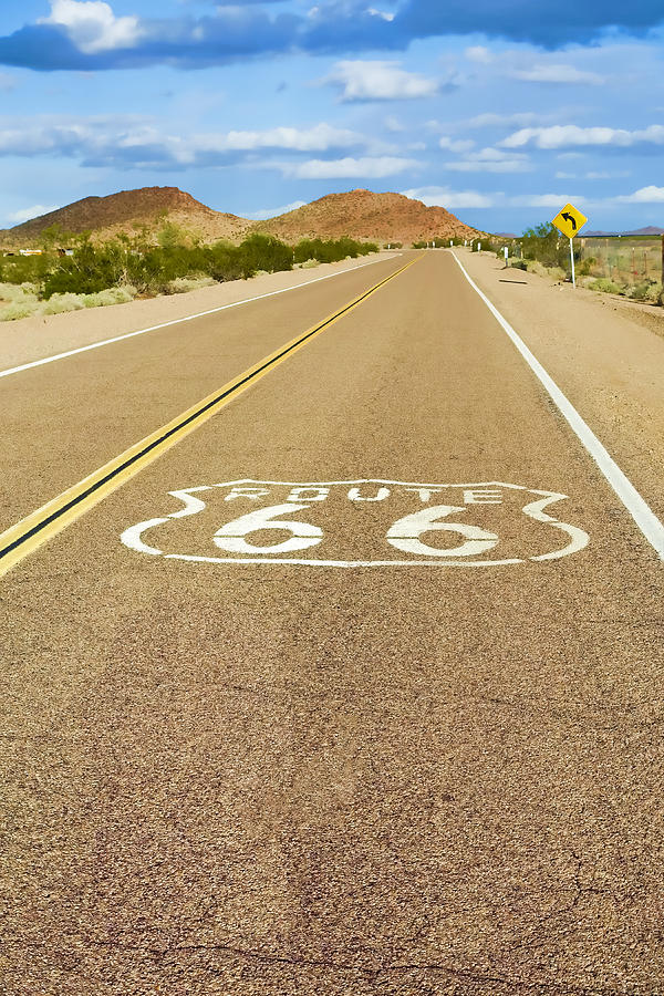 Route 66 vintage Photograph by Lutz Baar