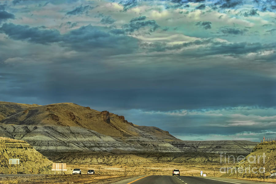 Route 80 Driving Highway America  Photograph by Chuck Kuhn