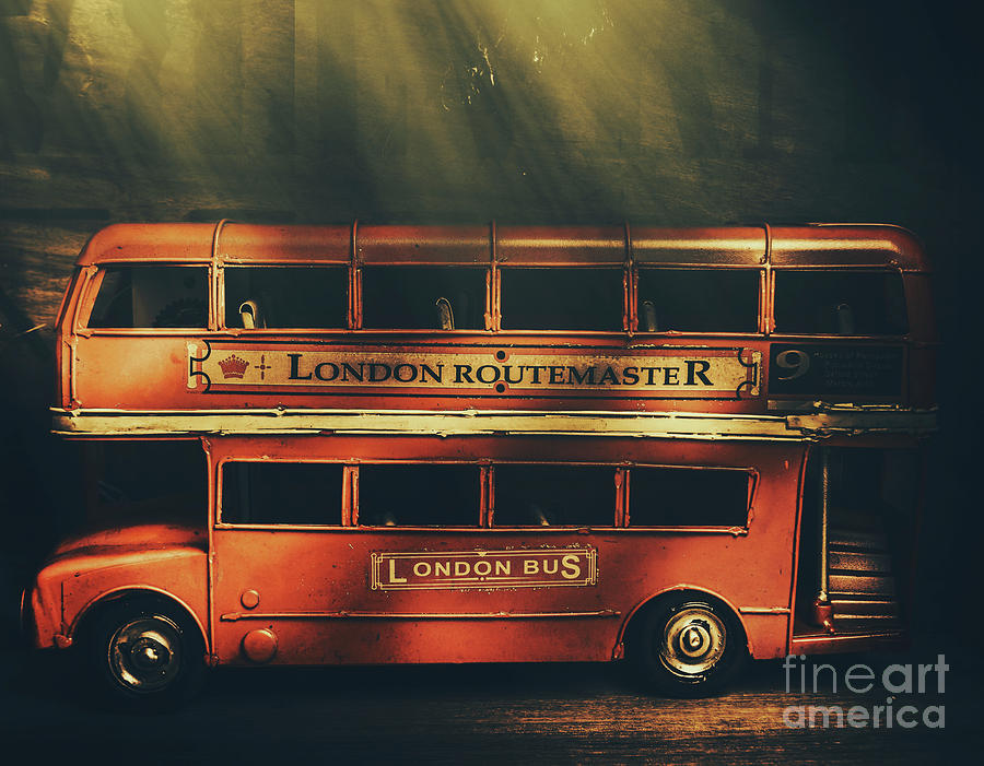 Routemaster Bus Station Photograph by Jorgo Photography