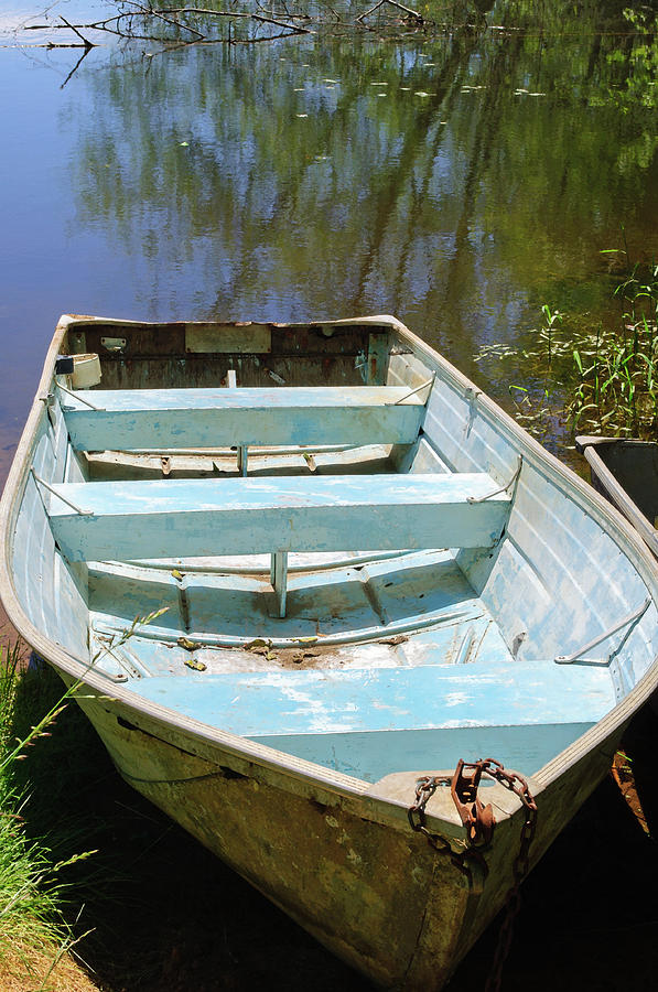 Row Boat Two Photograph by Tikvahs Hope