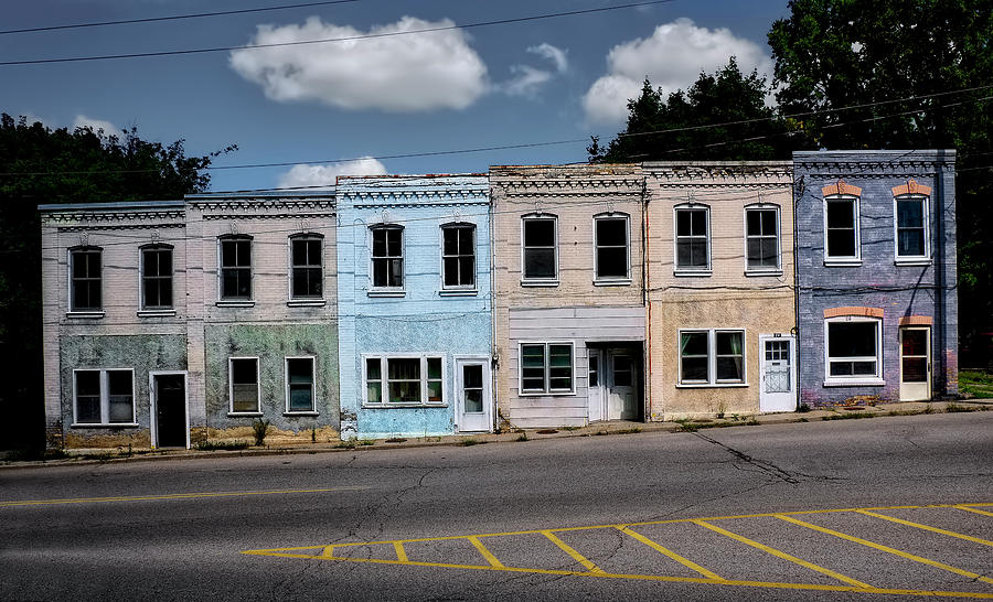Row Houses Photograph by Jerry Golab