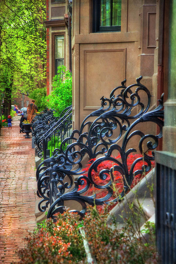 Row Houses - South End Boston Photograph by Joann Vitali