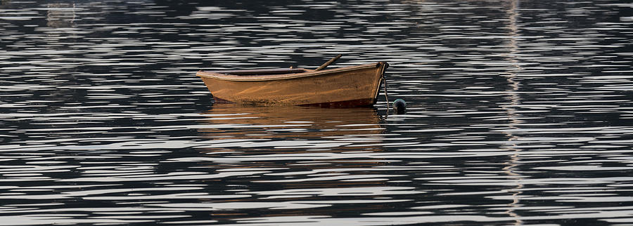 Rowboat at rest Photograph by David Kay