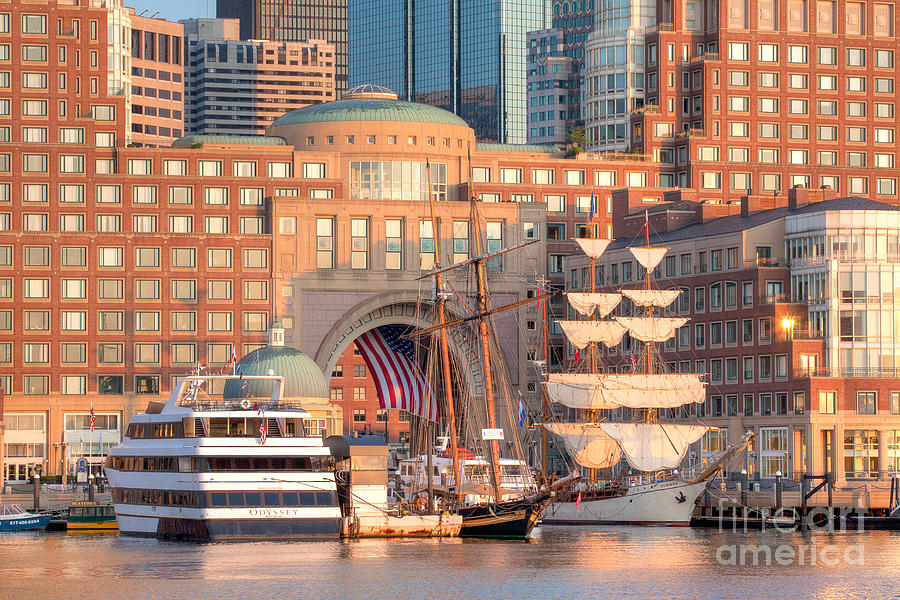 Rowes Wharf Photograph by Susan Cole Kelly