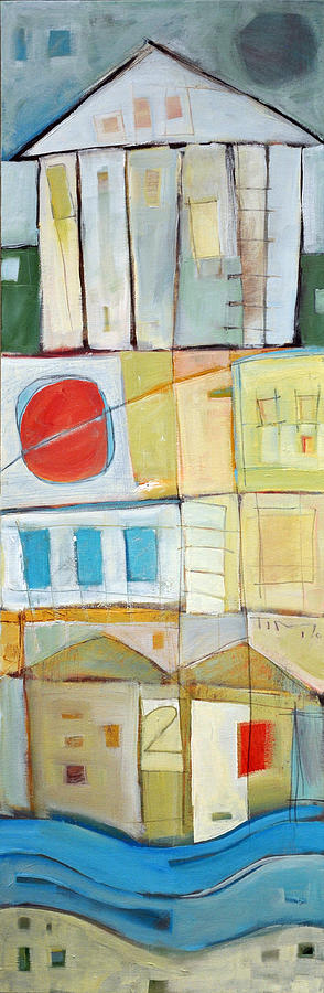Rowhouse No. 2 Painting by Tim Nyberg