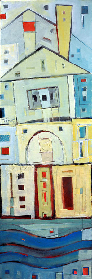 Rowhouse No. 3 Painting by Tim Nyberg