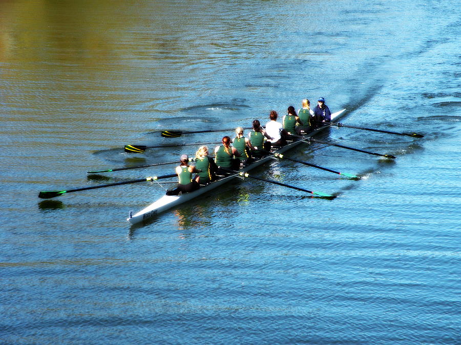 Rowing Central New York Photograph by Joseph C Santos - Pixels