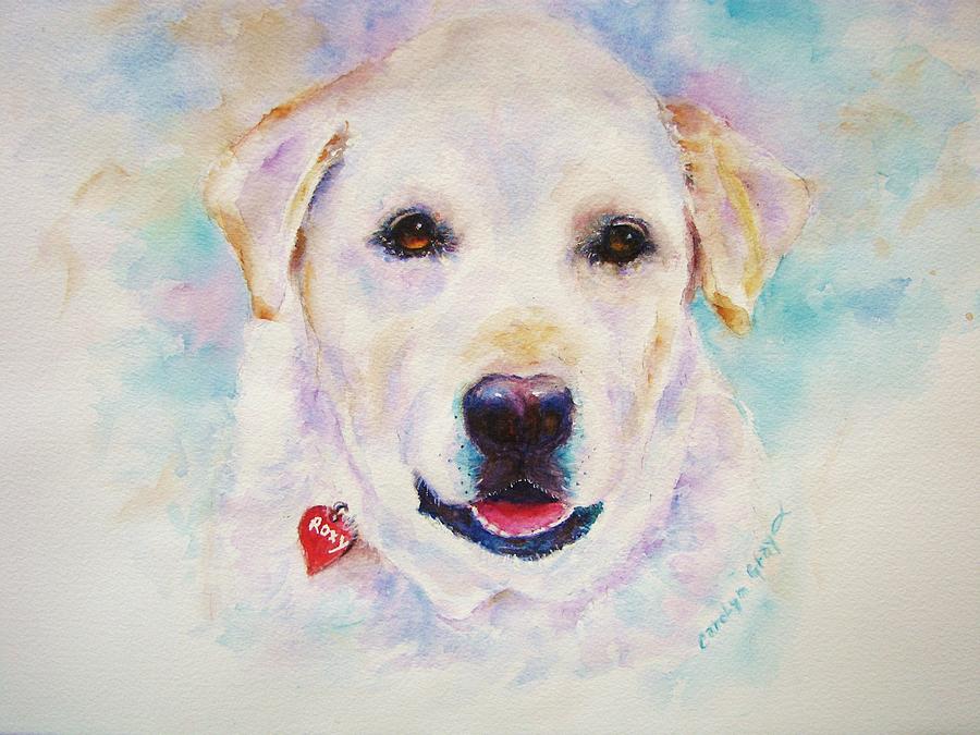 Labrador Painting - Labrador Retriever Painting by Carolyn Gray Labrador Painting - Labrador Retriever Painting by Carolyn Gray