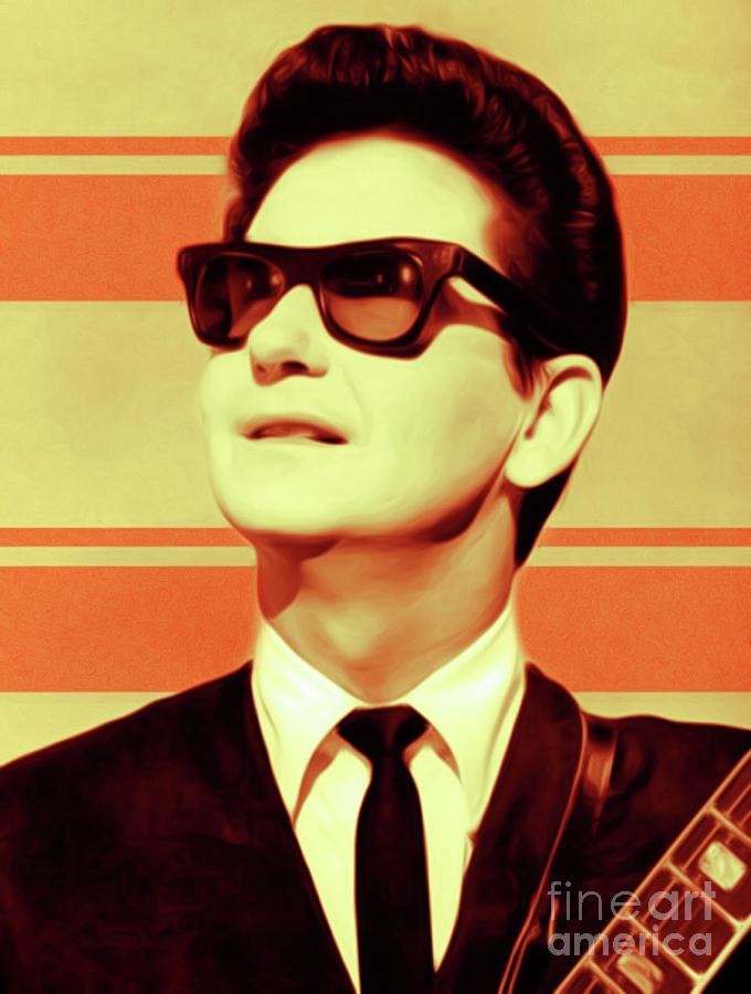 Roy Orbison, Music Legend Digital Art