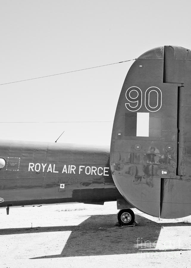 Royal Air Force Aeroplane Tail Photograph by Chris Dutton