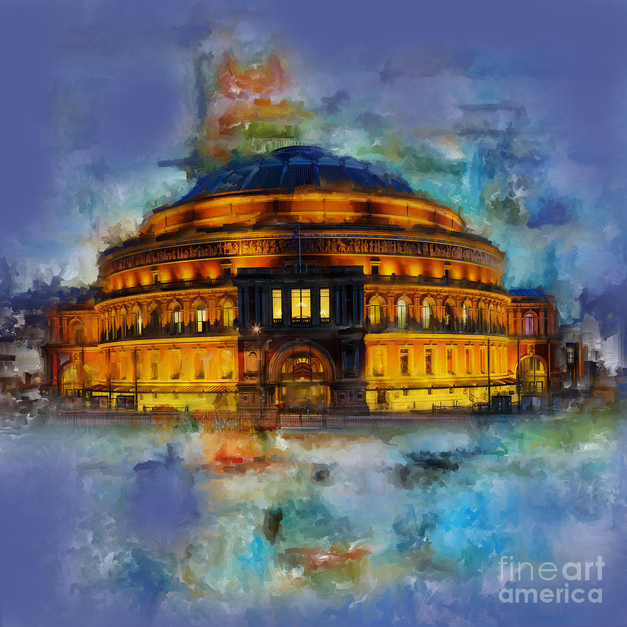 Royal Albert Hall Painting by Gull G