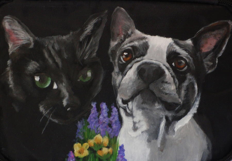Royal and Belle Painting by Carol Russell
