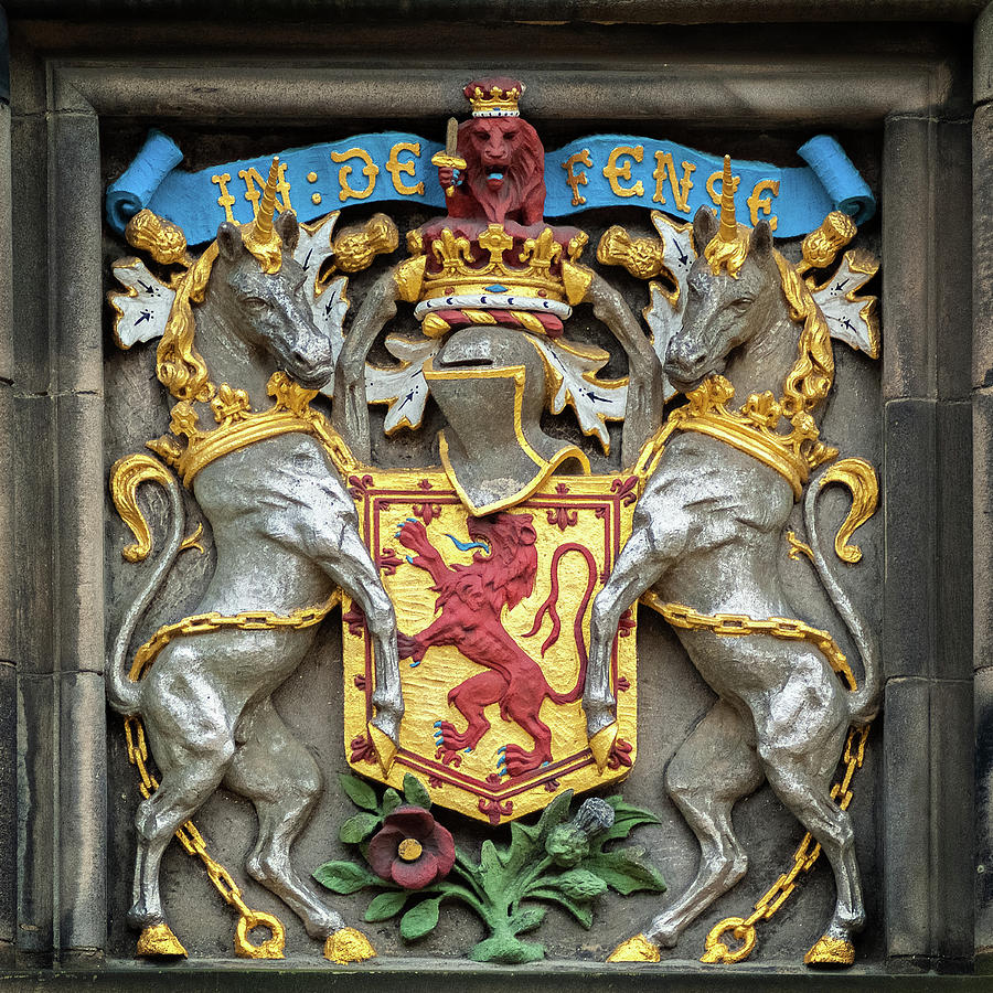 Royal Arms of Scotland Photograph by Bud Simpson