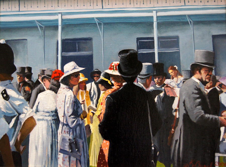 Horse Racing Painting - Royal Ascot by Kerry Burch