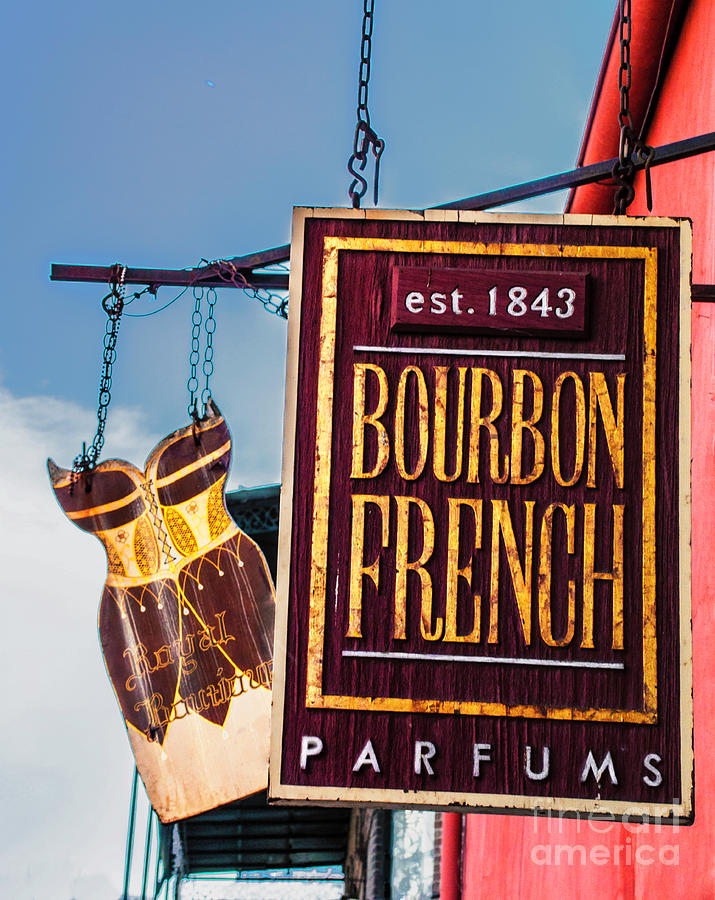 Royal Boutique and Bourbon French Parfums Photograph by Frances Ann Hattier