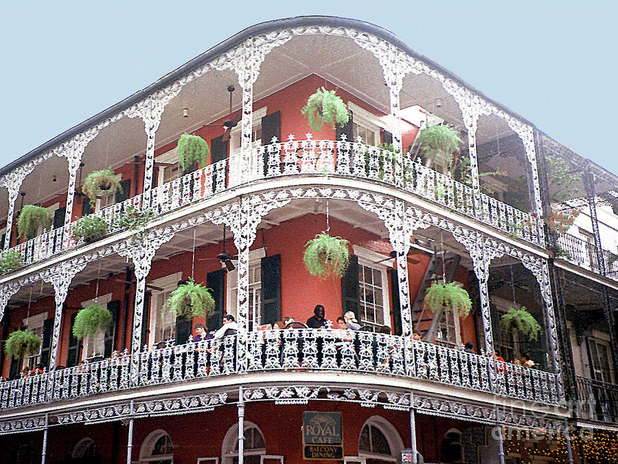 Royal Cafe New Orleans Photograph By Merton Allen